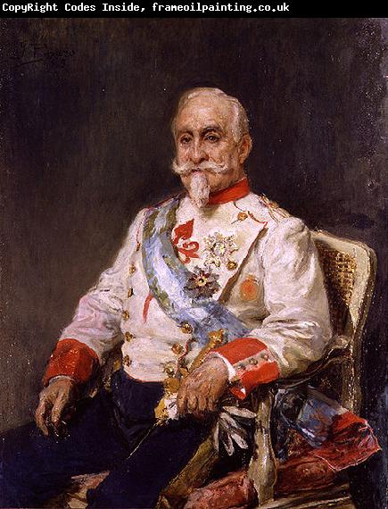 Ignacio Pinazo Camarlench Retrato del Conde Guaki